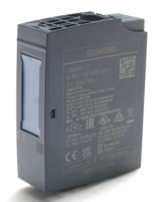 Siemens SIMATIC S7 | 6ES7 132-6HD01-0BB1 | E:04 V0.0.0 | 6ES7132-6HD01-0BB1