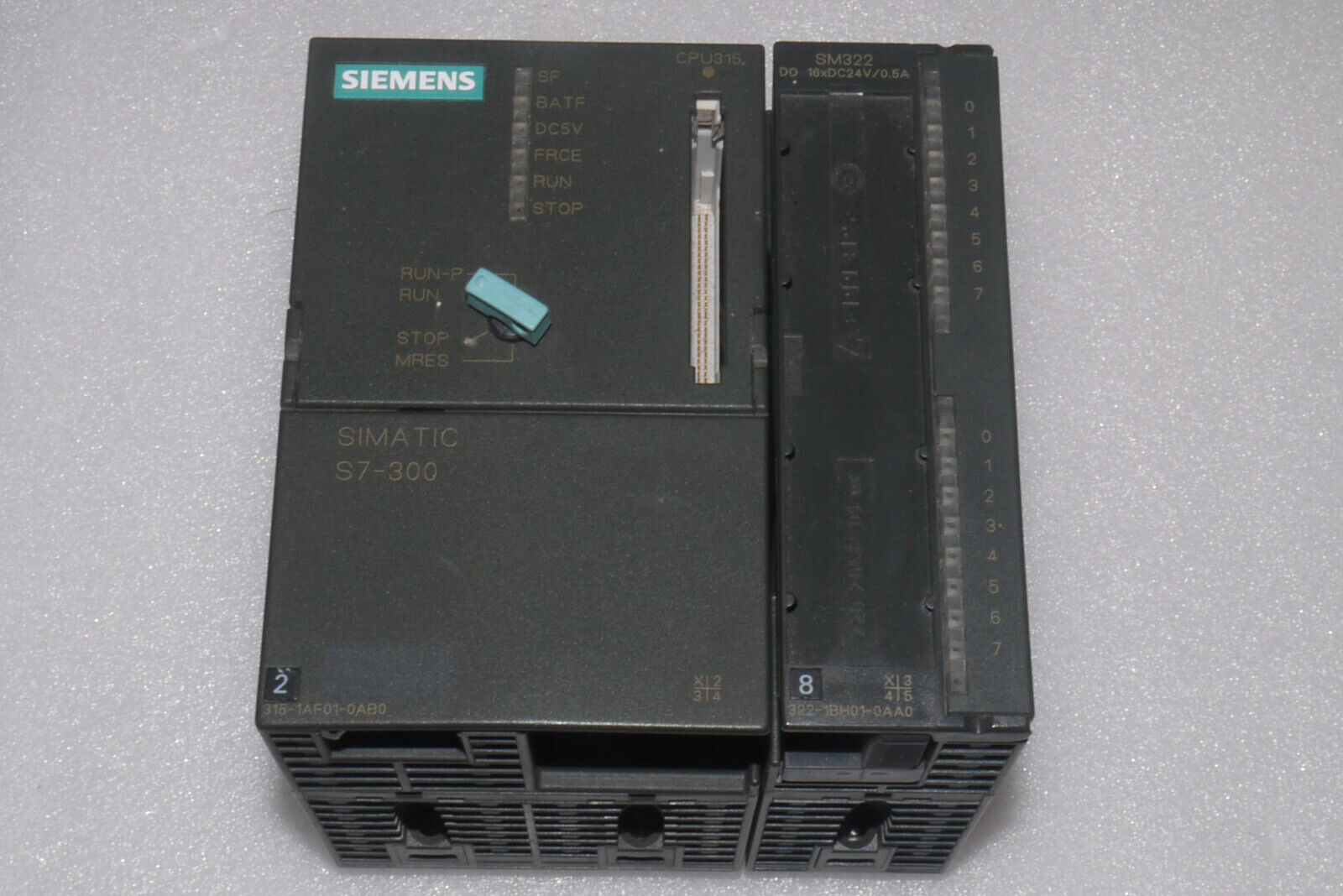 Siemens Simatic S7-300 CPU315 6ES7 315-1AF01-0AB0 ES1   SM322 DO Modul Baugruppe