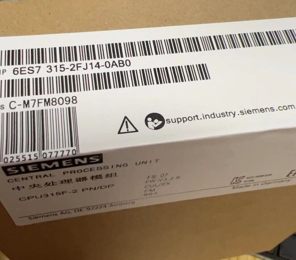 NEW IN BOX SIEMENS 6ES7 315-2FJ14-0AB0 6ES7315-2FJ14-0AB0O