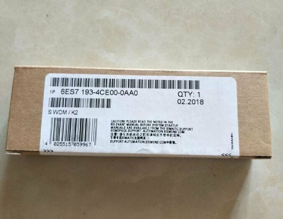 1PC Siemens 6ES7 193-4CE00-0AA0 Terminal Module 6ES7193-4CE00-0AA0 New In Box