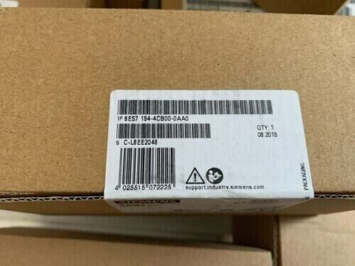 NEW IN BOX SIEMENS 6ES7 194-4CB00-0AA0 6ES7194-4CB00-0AA0