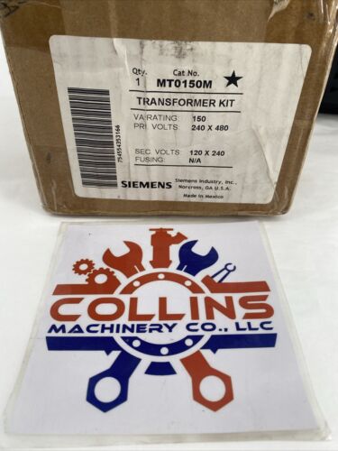 Siemens MT0150M Control Power Transformer 150VA 240/480V Pri. 120/240V Sec. 1PH
