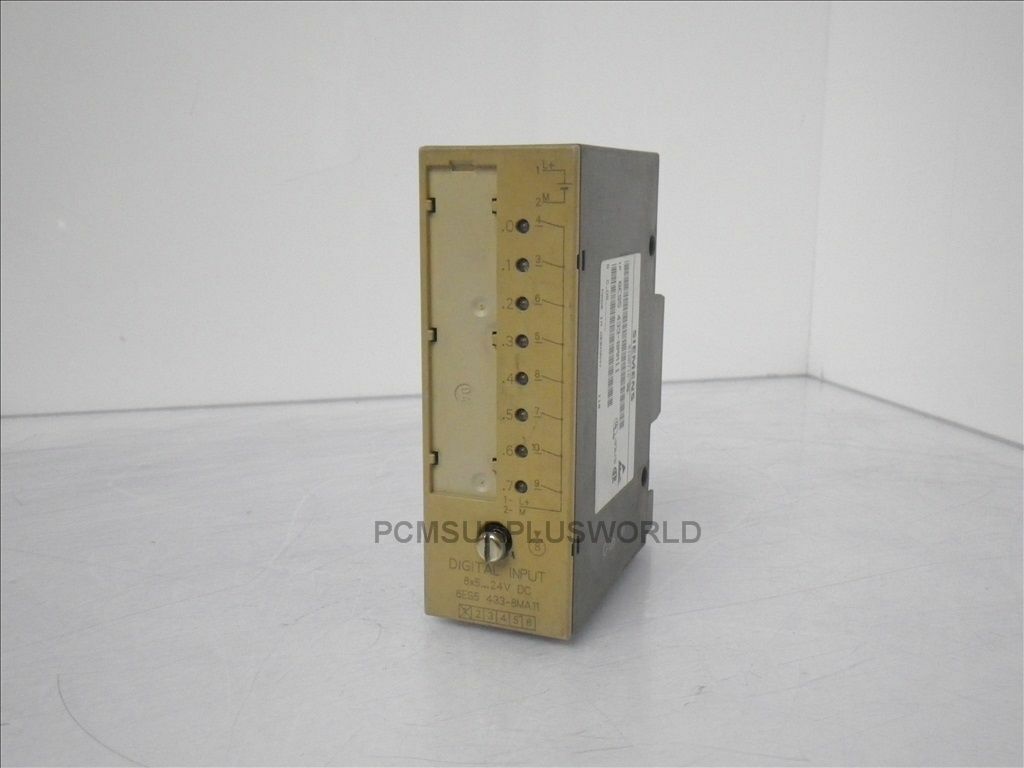 Siemens 6ES5 433-8MA11 6ES54338MA11 Input Module 24 VDC