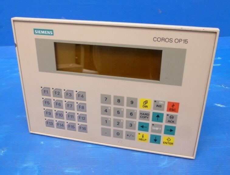 Siemens OP15-B 6AV3515-1MA01 6AV3515 Operator Panel PLC 6AV3 515 Rechg. VAT
