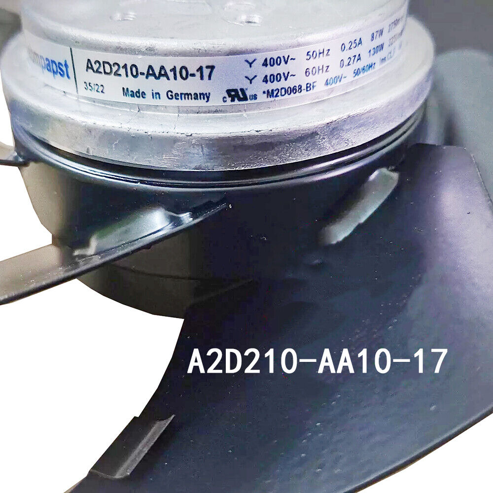 Ebmpapst Brand new A2D210-AA10-17 400V 0.2A For Siemens Servo Motor Cooling Fan