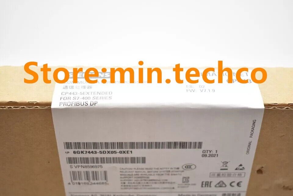 6GK7 443-5DX05-0XE1 NEW SIEMENS 6GK7443-5DX05-0XE1 Communications Processor