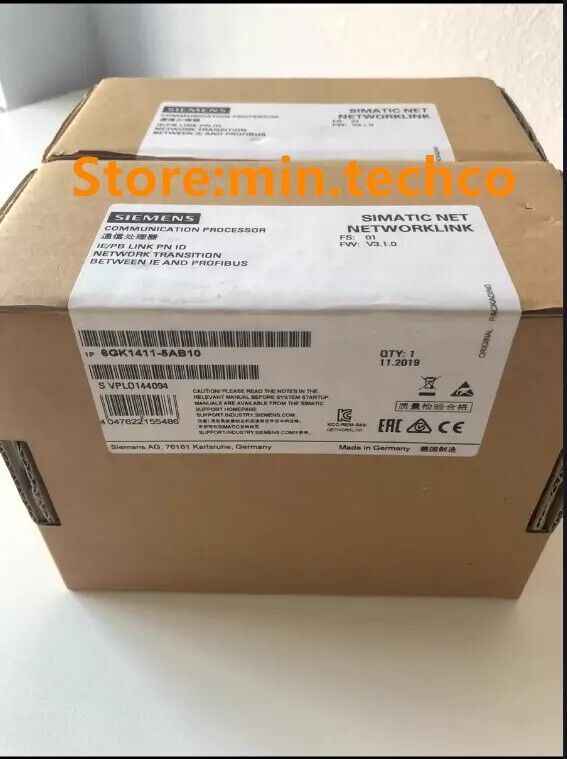 New Siemens 6GK1411-5AB10 6GK1 411-5AB10 Ethernet Communication Processor