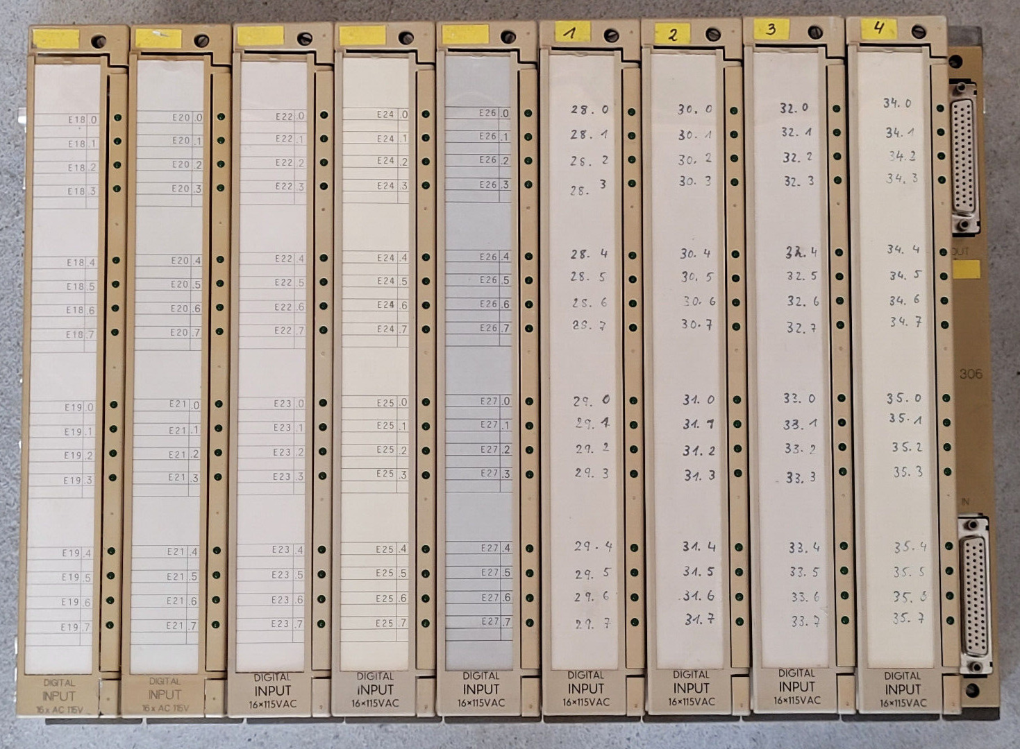 SIEMENS SIMATIC S5 PLC 6ES5 435-7LA11 PLC DIGITAL INPUT 16x115VAC - Worldwide