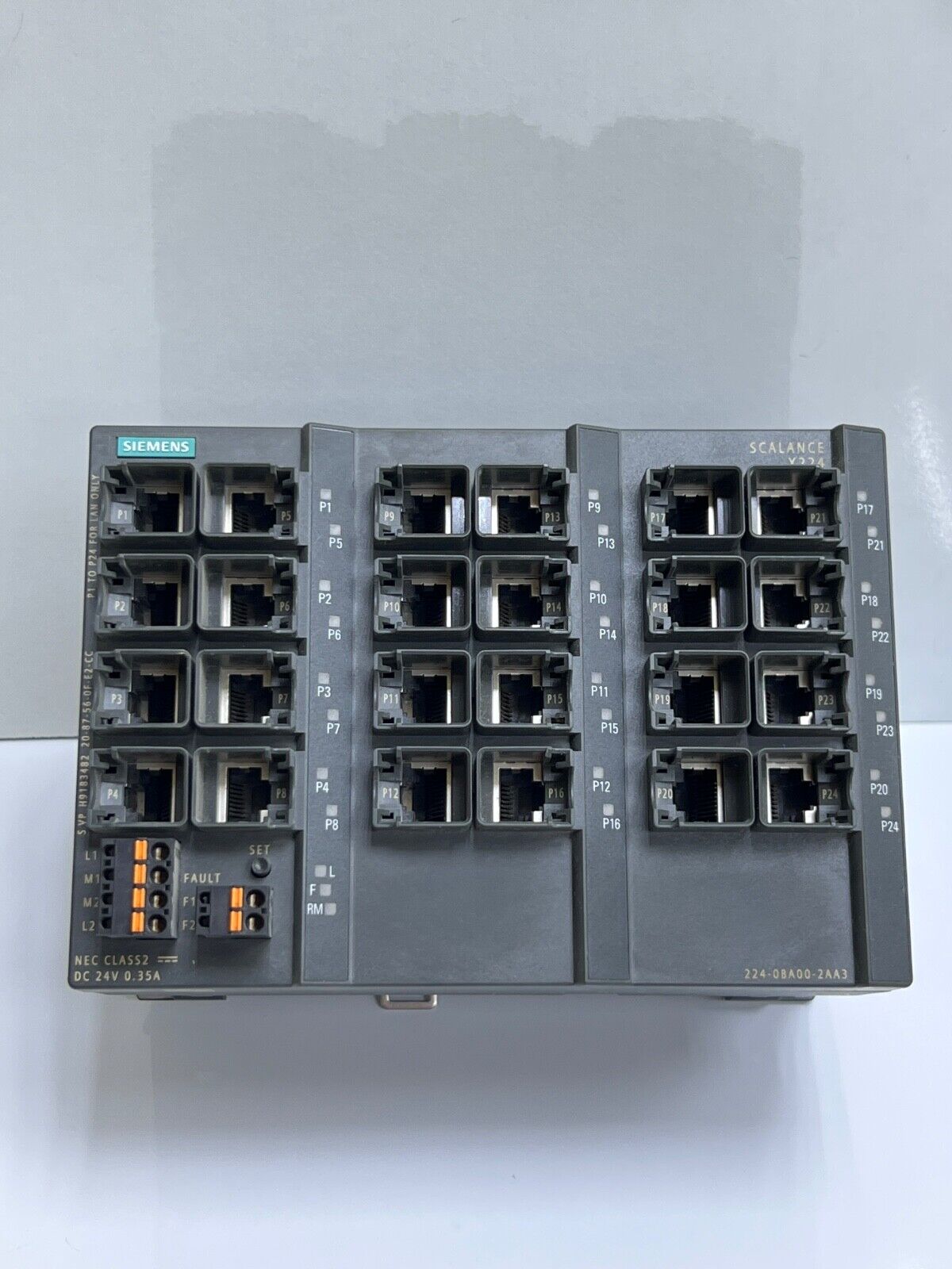 SIEMENS SCALANCE X224 SIMATIC 224-0BA00-2AA3
