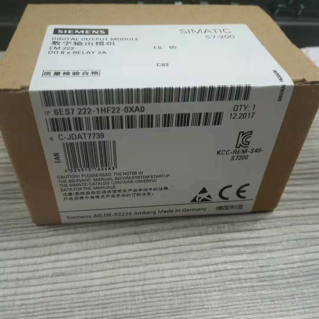 Siemens 6ES7 222-1HF22-0XA0 6ES7222-1HF22-0XA0 New In Box