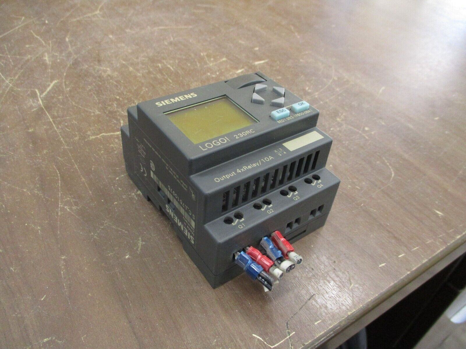 Siemens LOGO! 230RC Logic Module 6ED1 052-1FB00-0BA1 115/120V 230/240V Used