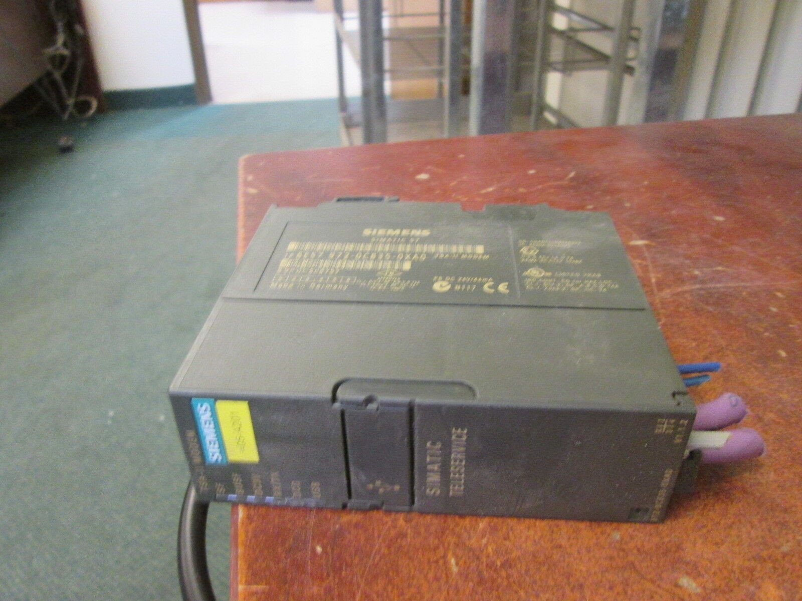 Siemens Simatic S7 Teleservice Module 6ES7 972-0CB35-0XA0 24VDC 44mA Used