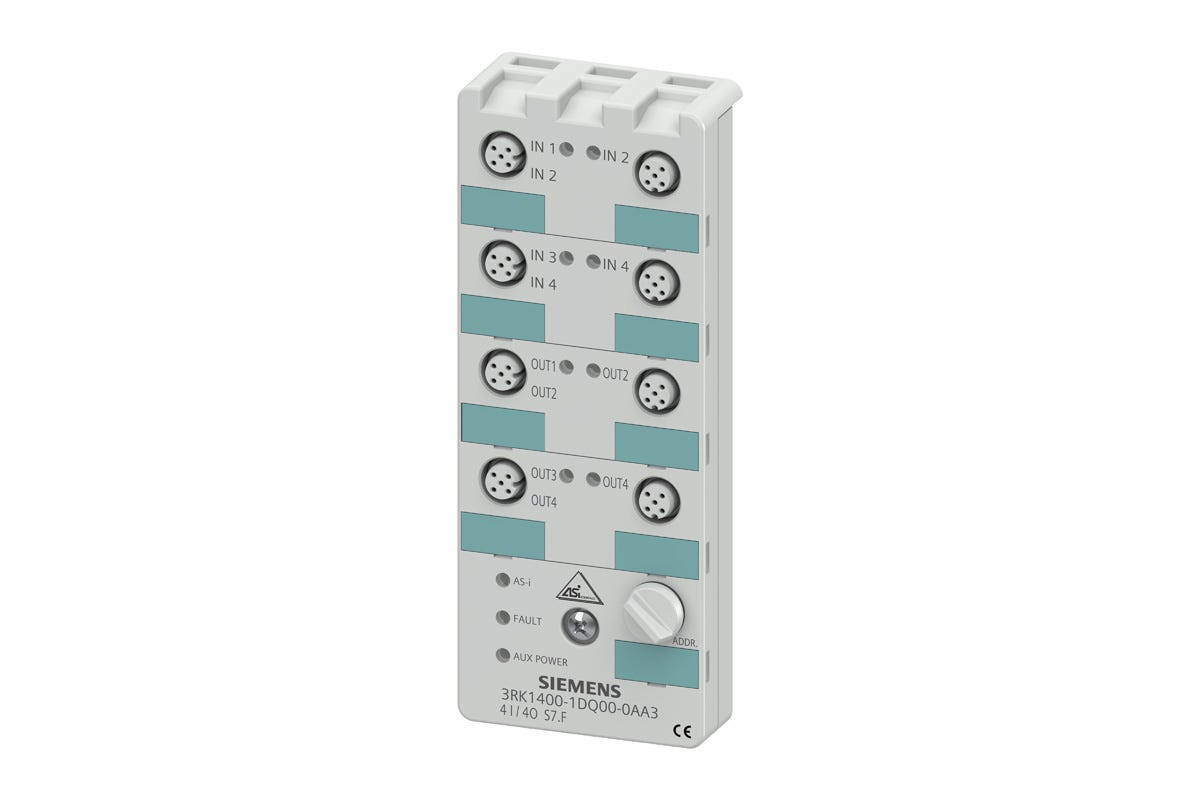 Siemens 3RK1400-1DQ00-0AA3  New factory sealed AS-i compact module K60 digital