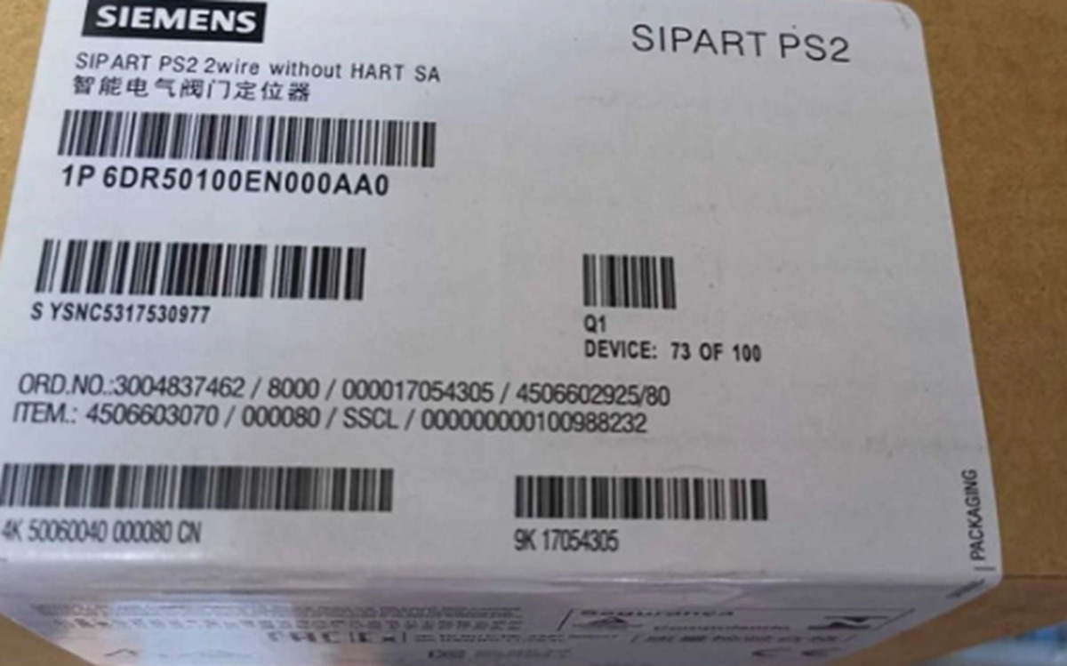 NEW SIEMENS 6DR5010-0EN00-0AA0 6DR50100EN000AA0 Positioner