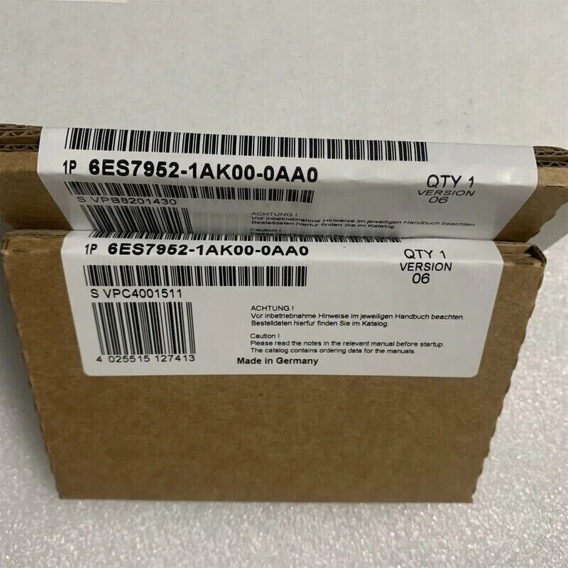 New Siemens Simatic S7 6ES7 952-1AK00-0AA0 6ES7952-1AK00-0AA0 1MByte RAMCARD