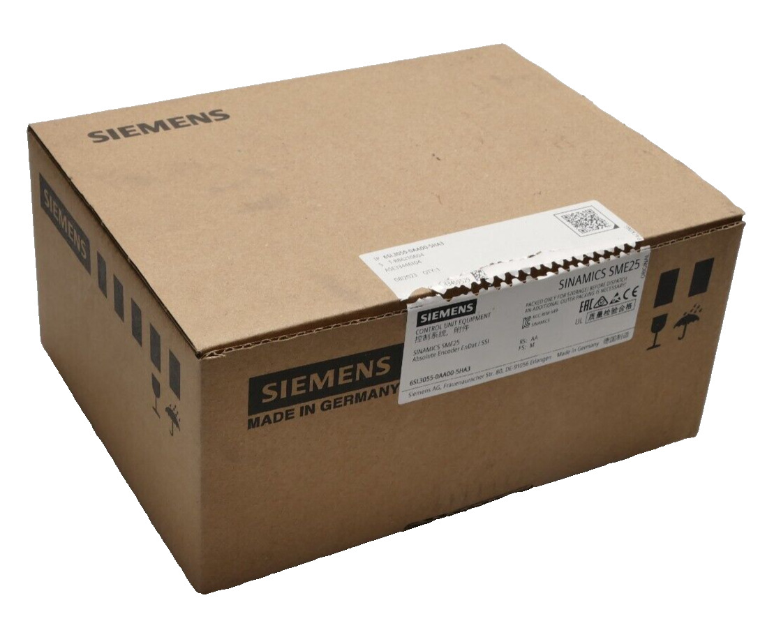 Siemens SINAMICS SME25 Control Unit Equipment | RS AA FS:M | 6SL3055-0AA00-5HA3