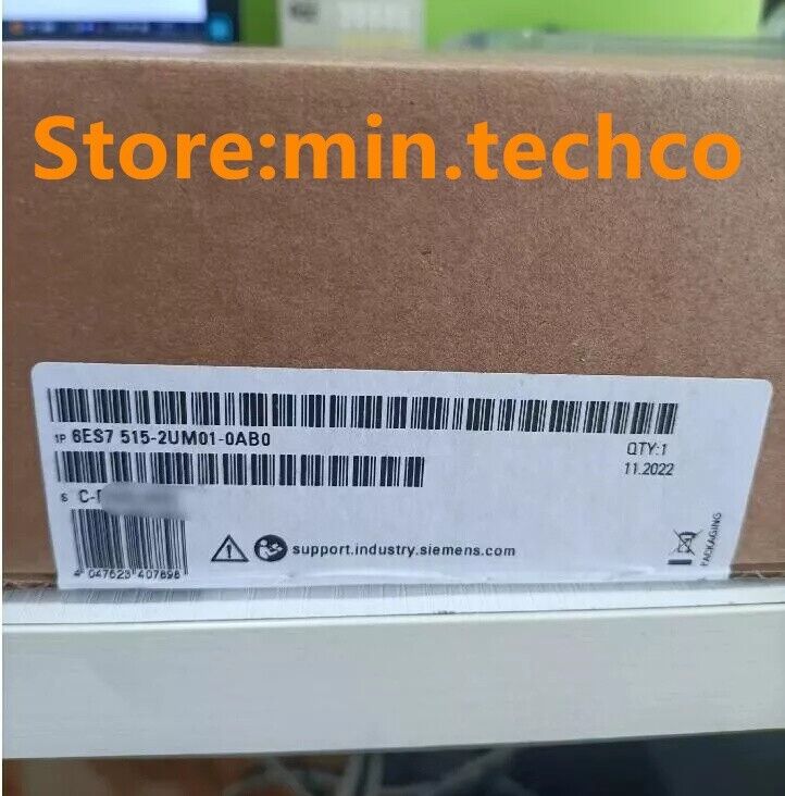 New SIEMENS 6ES7515-2UM01-0AB0 6ES7 515-2UM01-0AB0