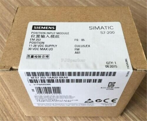 New In Box Siemens 6ES7 253-1AA22-0XA0 6ES7253-1AA22-0XA0