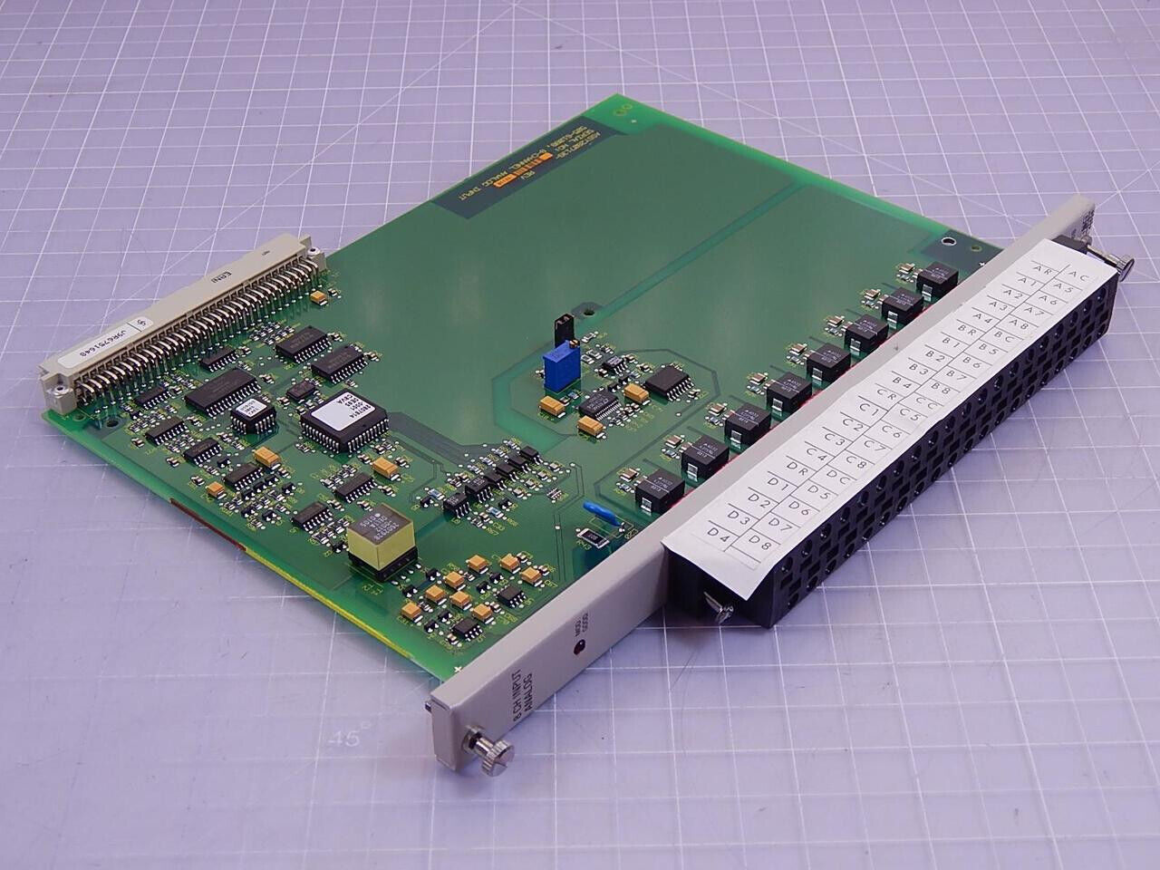 SIEMENS 505-6108B 2807139 8 CH INPUT ANALOG MODULE T97123