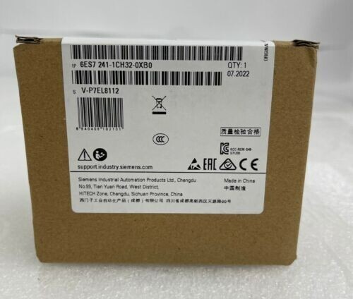 New Siemens 6ES7 241-1CH32-0XB0  Communication Module  6ES7 241-1CH32-0XB0