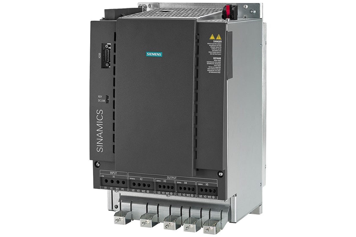 Siemens 6SL3111-4VE21-6EA0  Refurbished SINAMICS S120 Combi Power Module input: