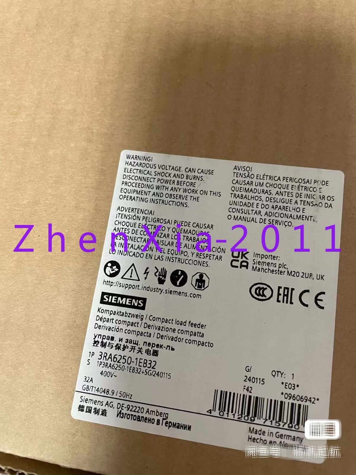 1PC new SIEMENS 3RA6250-1EB32