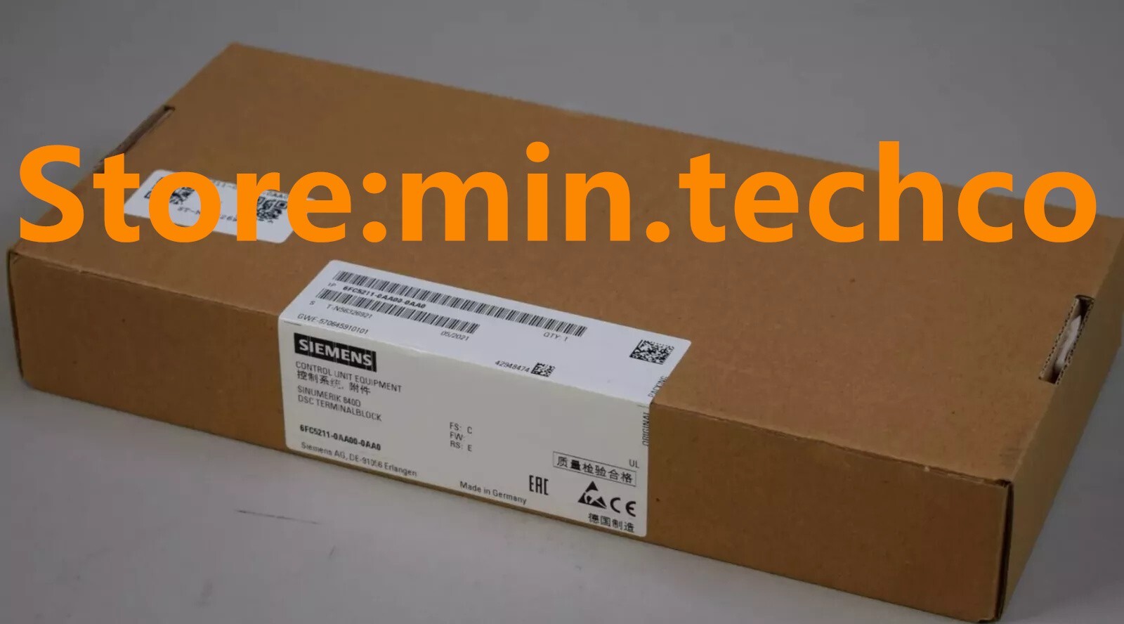 New In Box Siemens 6FC5 211-0AA00-0AA0 / 6FC5211-0AA00-0AA0 Module