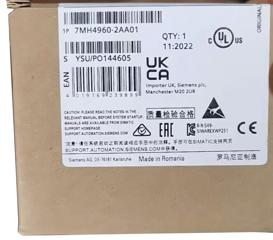 1pcs 7MH4960-2AA01 New Sealed Siemens Weighing Sensor 7MH4960-2AA01