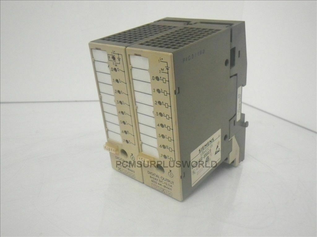 6ES5 421-8MA12 4218MA12 6ES5 441-8MA11 4418MA11 Siemens Digital Output (Used)