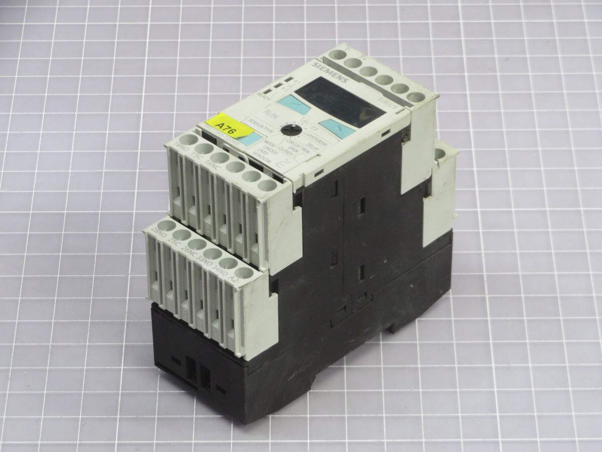 SIEMENS 3RS1140-1GD60 TEMPERATURE MONITORING RELAY T245927