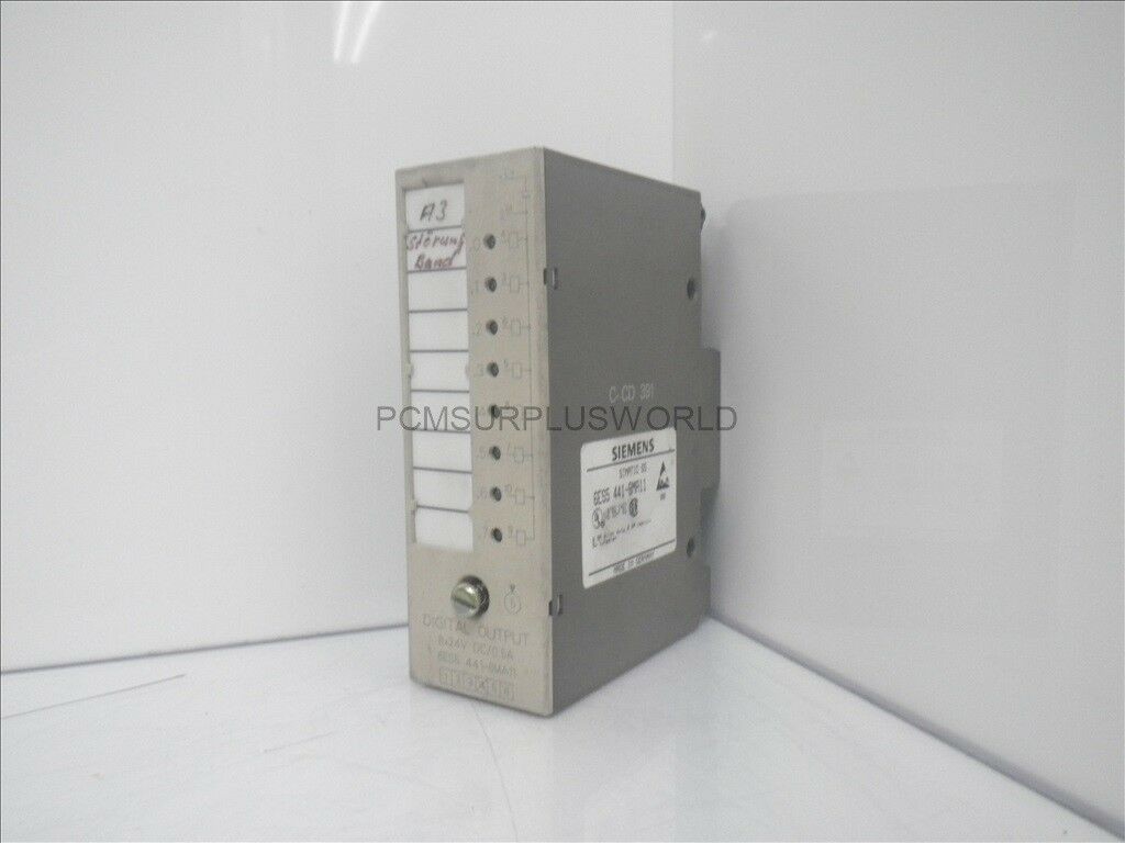 6ES5 441-8MA11 6ES54418MA11 Siemens Simatic S5 Output 8x24V (Used and Tested)