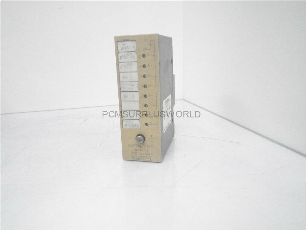 6ES5 431-8MA11 6ES54318MA11 Siemens Simatic S5 Digital Input (Used and Tested)