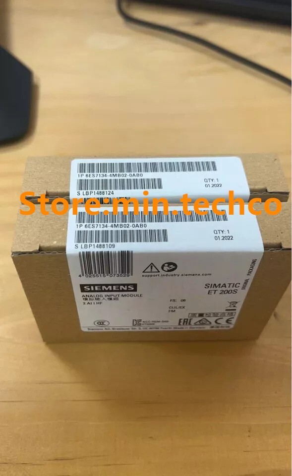 1PC New SIEMENS 6ES7134-4MB02-0AB0 Analog Input Module In Box Brand