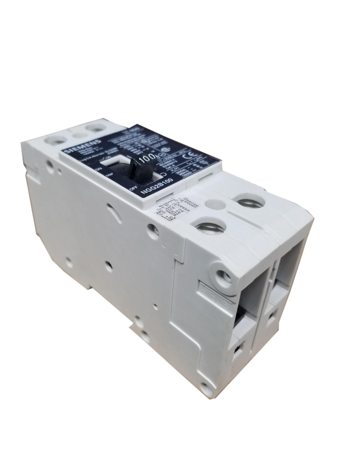 SIEMENS NGG2B100L 100A 480V 2P {AIC}K NEW
