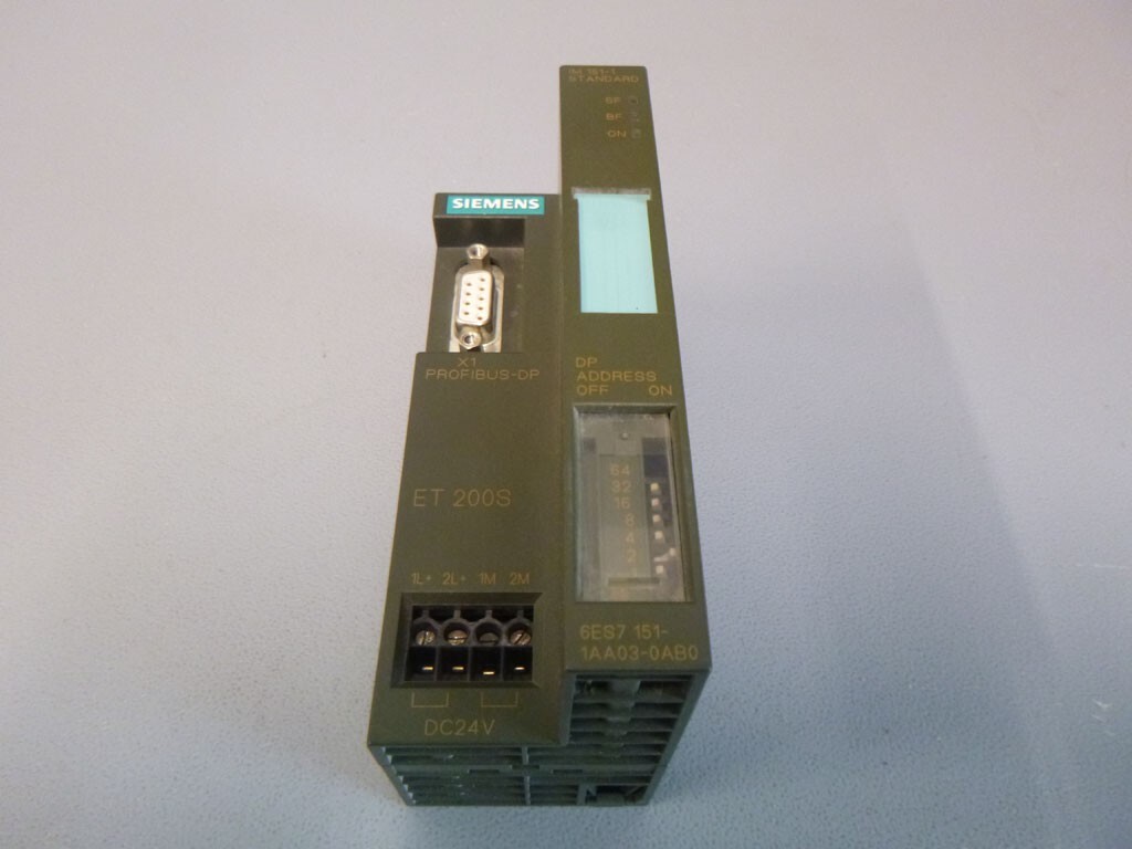 6ES71511AA030AB0 -siemens - 6ES7151-1AA03-0AB0/Module Coupler Used