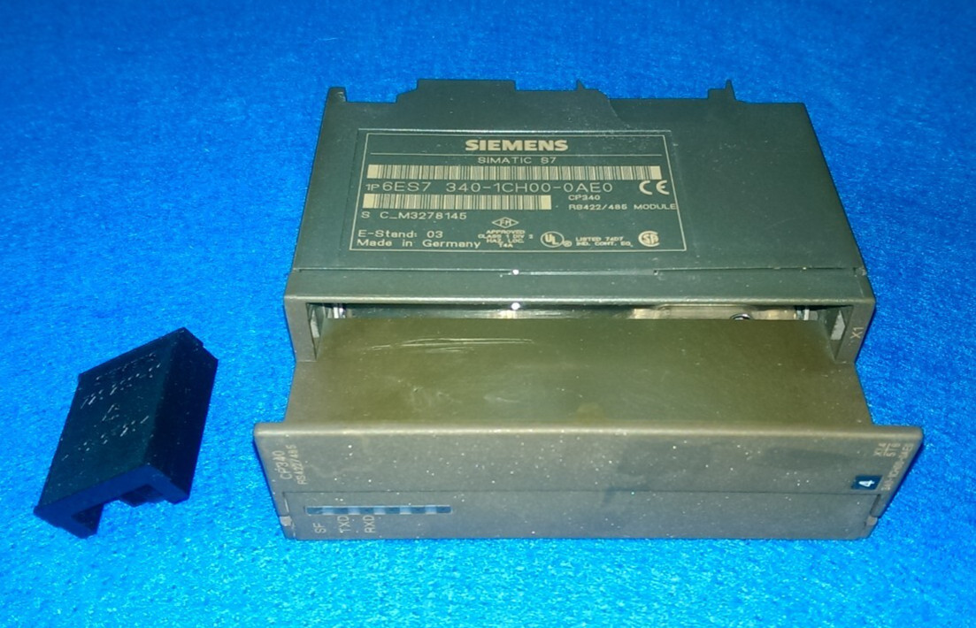 SIEMENS 6ES7 340-1CH00-0AE0 Simatic S7 CP340 Controller 720 2001-01 / PC-GF20