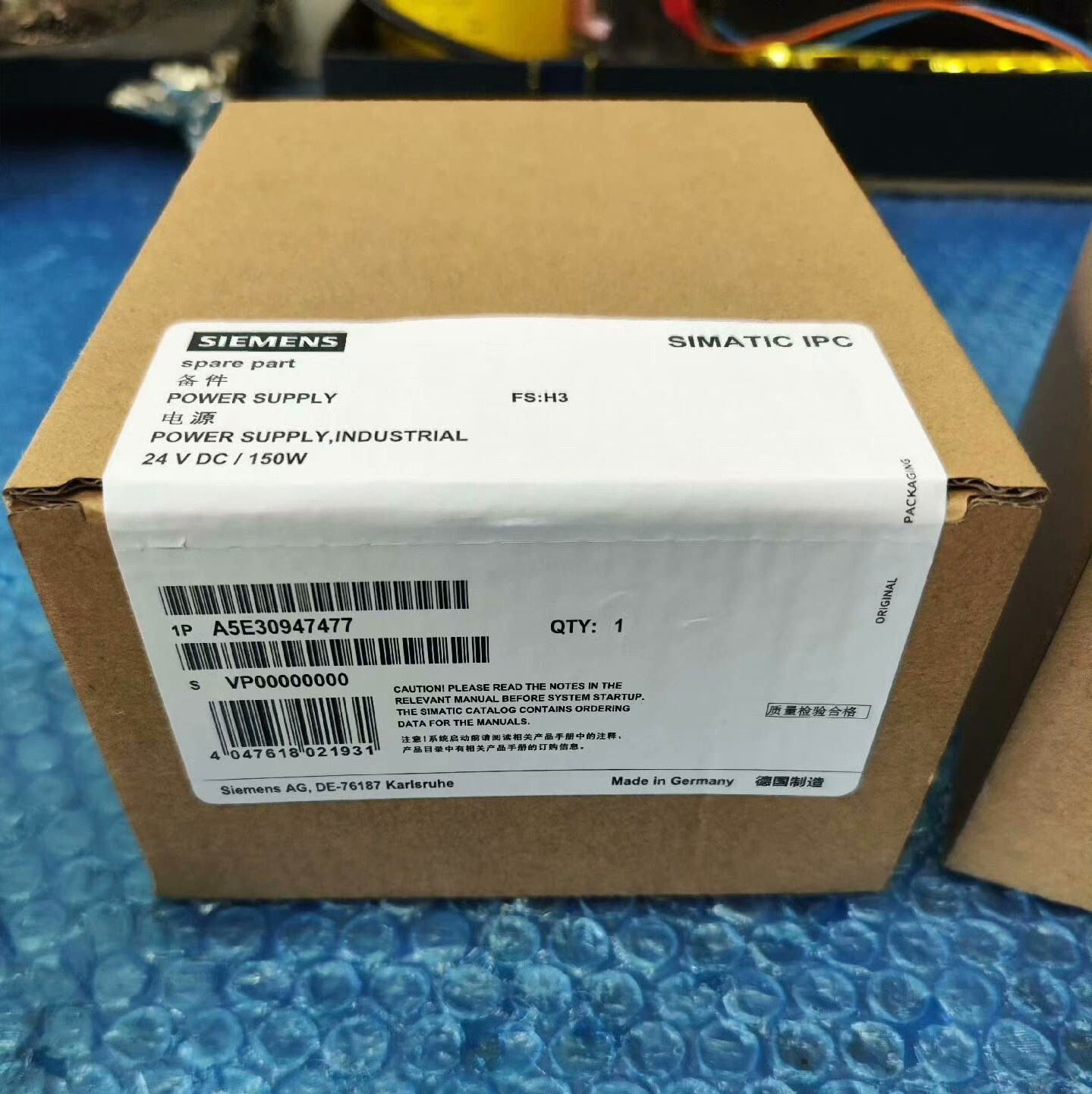1PC New Siemens A5E30947477-H3  A5E30947477H3  in Box  Fast delivery 