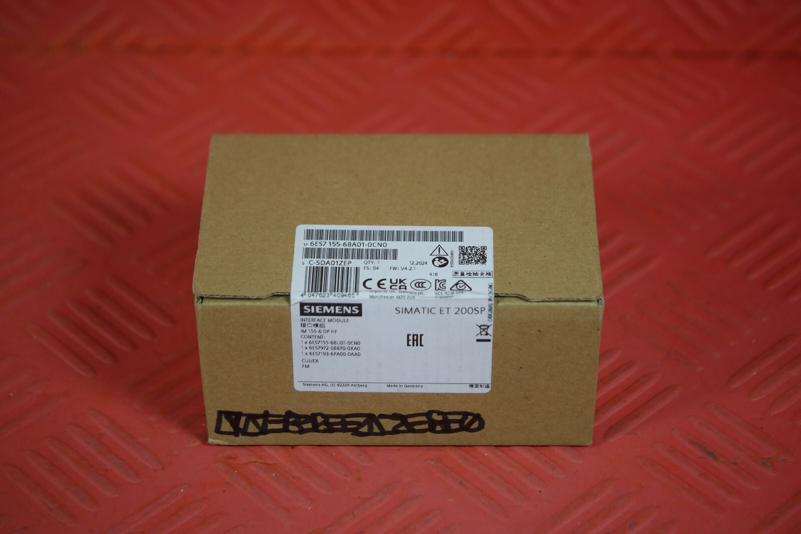 Siemens 6ES7155-6BA01-0CN0 / 6ES7 155-6BA01-0CN0 Siamese ET 200SP IN NEW!