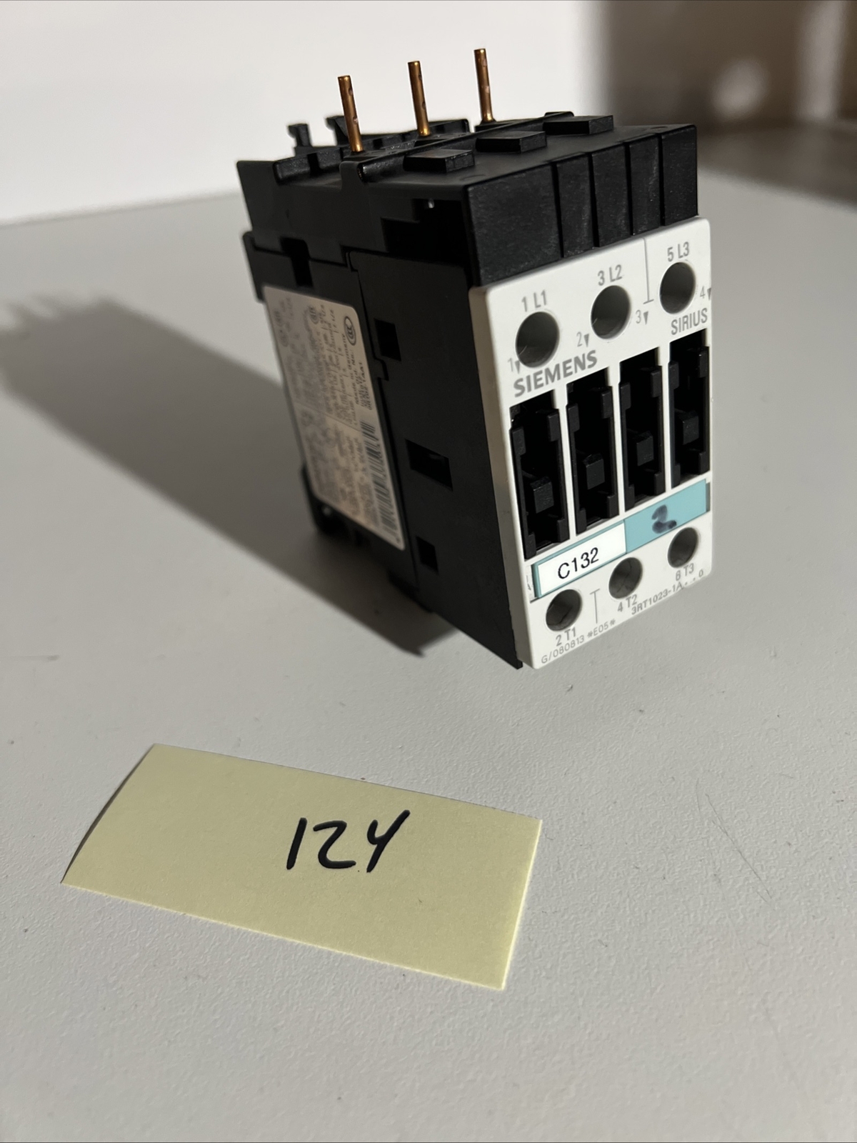 Siemens 3RT1023-1A three pole IEC contactor Sirius 3R 110V Coil
