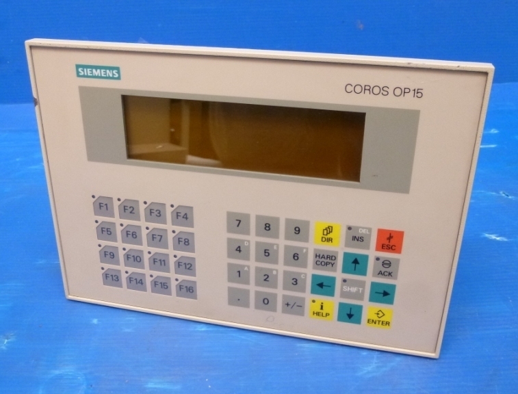 Siemens OP15-B 6AV3515-1MA01 6AV3515 Operator Panel PLC 6AV3 515 Rechg. VAT