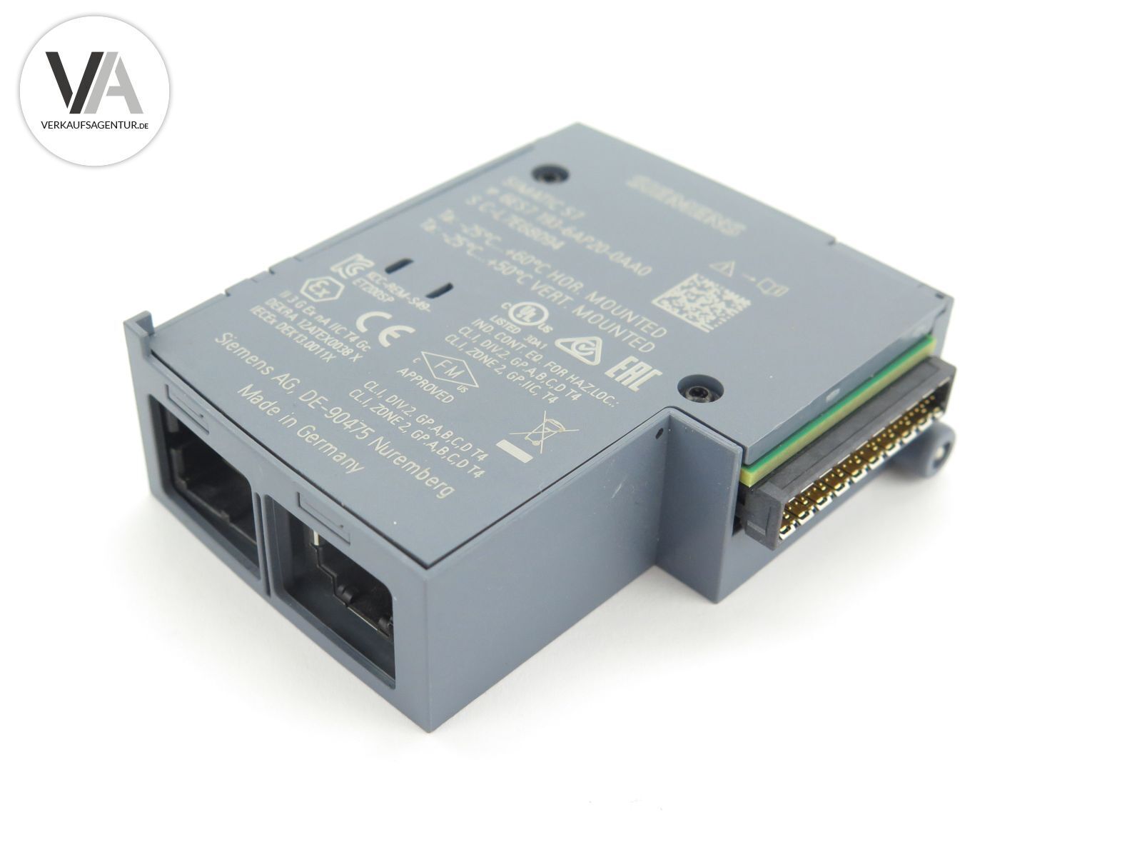 Siemens Simatic S7 Busadapter ET200SP 6ES7 193-6AP20-0AA0 / 6ES7193-6AP20-0AA0