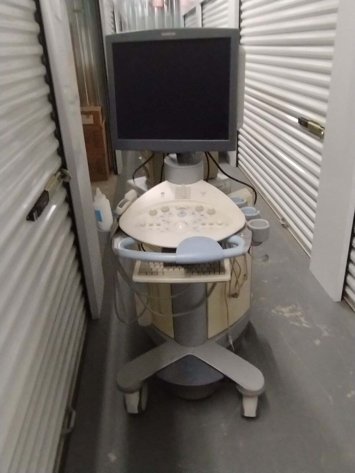 Siemens Antares sonogram machine, software, manuals, and probes-complete