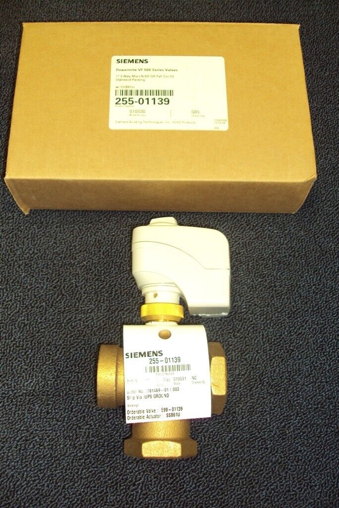 SIEMENS 255-01139 | VF 1 inch 3 way VALVE ASSY