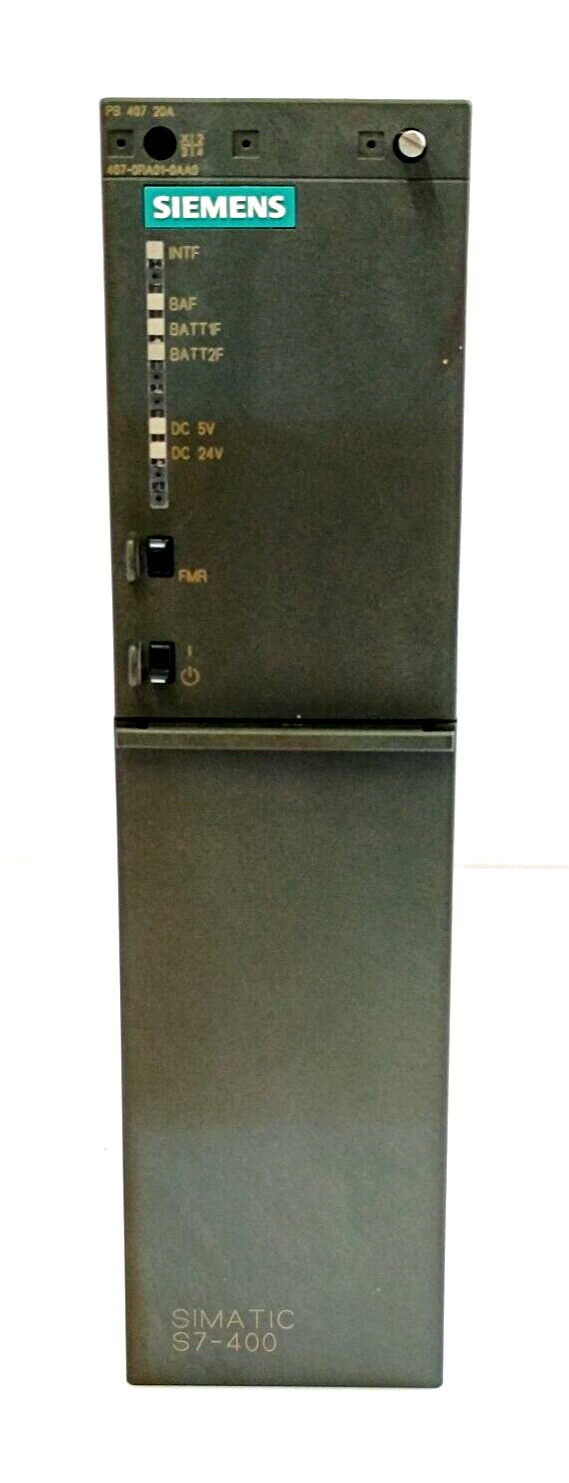 西门子 SIMATIC S7 6ES7 407-0RA01-0AA0 电源供应-
