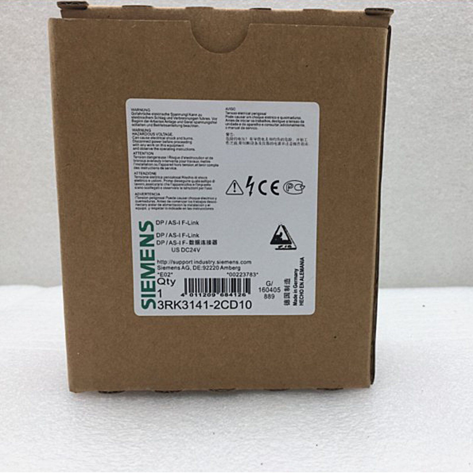 1PC NEW SIEMENS in box Data Connector 3RK3141-2CD10 Fast Delivery