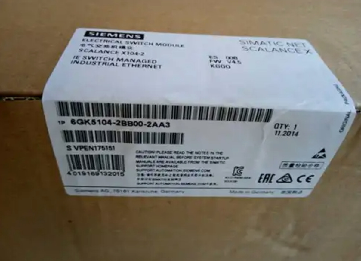 NEW SIEMENS 6GK5104-2BB00-2AA3 6GK5 104-2BB00-2AA3