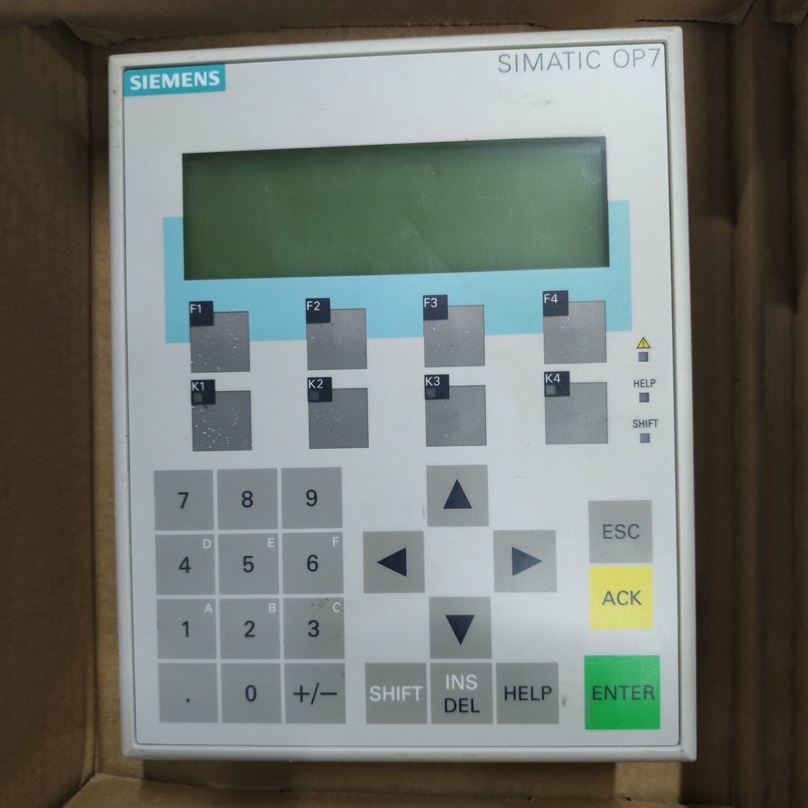 1PC Used Siemens 6AV3607-1JC20-0AX2 6AV3 607-1JC20-0AX2 In Tested