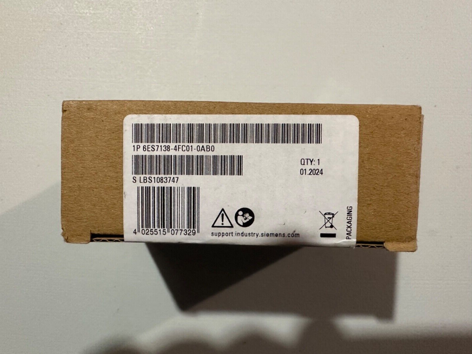 NEW Siemens 6ES7 138-4FC01-0AB0 Electronic’s Module NIB