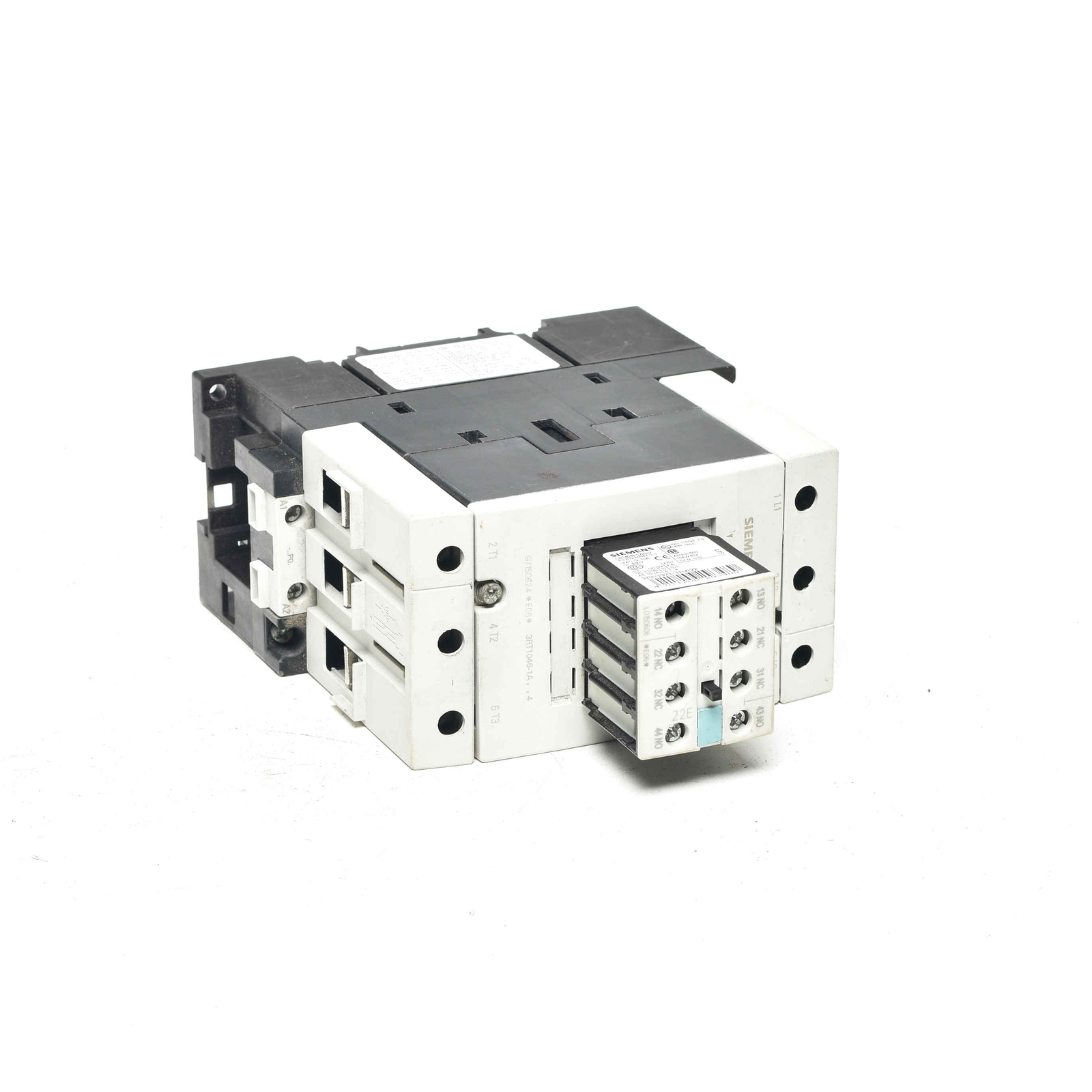 Siemens Sirius Power Contactor 95A, 45kW 3RT1046-1AP04 3RT1 046-1AP04 -Used-