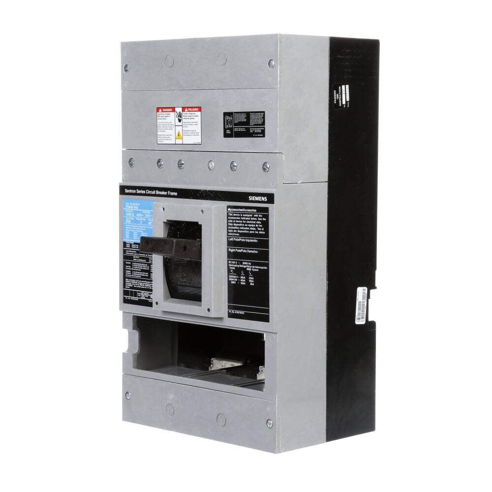PD63F160 - Siemens Feed-Thru 600V 1600A 3 pole circuit breaker 50kA@480V